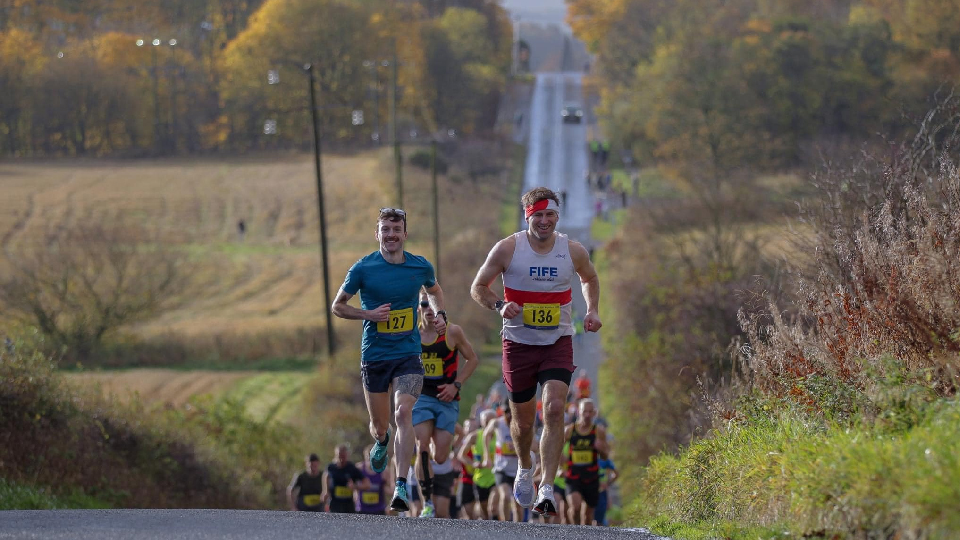 Path of Condie Half Marathon