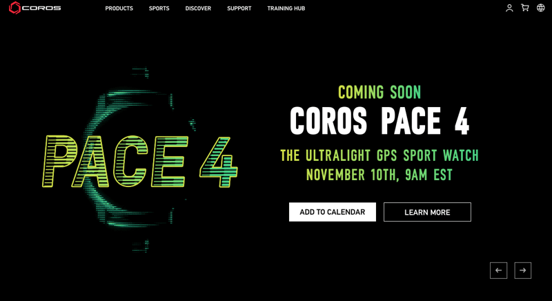 BREAKING: Coros PACE 4 Release Date Confirmed (Nov 10) – AMOLED & ECG Rumors